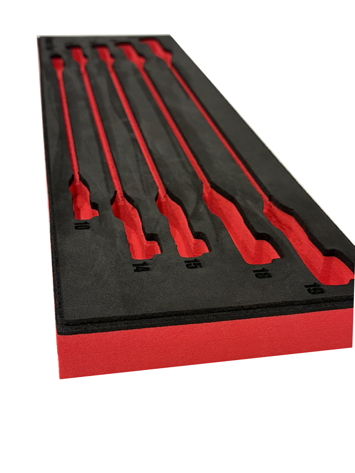Snap On Style 5 Pc Double Flex Ratchet Wrench Set Foam - Metric